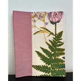 Rózsaszín tulipános nagy méretű bibliaborító (RUF)