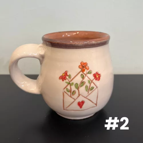 Kézműves kerámiabögre - Bódi