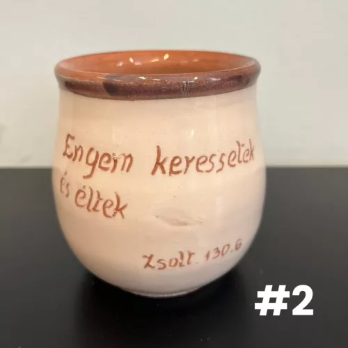 Kézműves kerámiabögre - Bódi