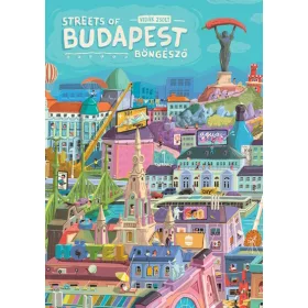   Budapest böngésző – Streets of Budapest kétnyelvű kiadás