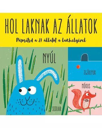 Hol laknak az állatok – Párosító és memóriajáték