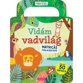 Vidám vadvilág – Matricás foglalkoztató