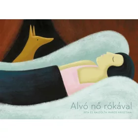 Alvó nő rókával - Papírszínház
