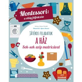 A ház – Montessori foglalkoztató füzet 3-4 éveseknek