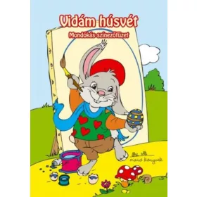 Vidám húsvét – Mondókás színezőfüzet