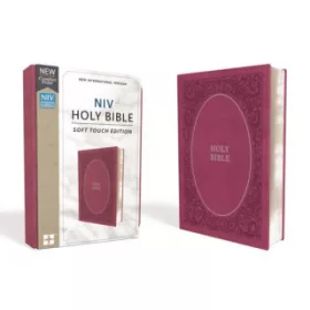 NIV, Holy Bible, Soft Touch Edition, Imitation Leather, Pink