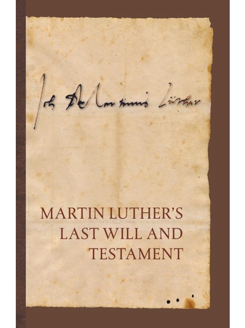 Luther Márton végrendelete (angol)