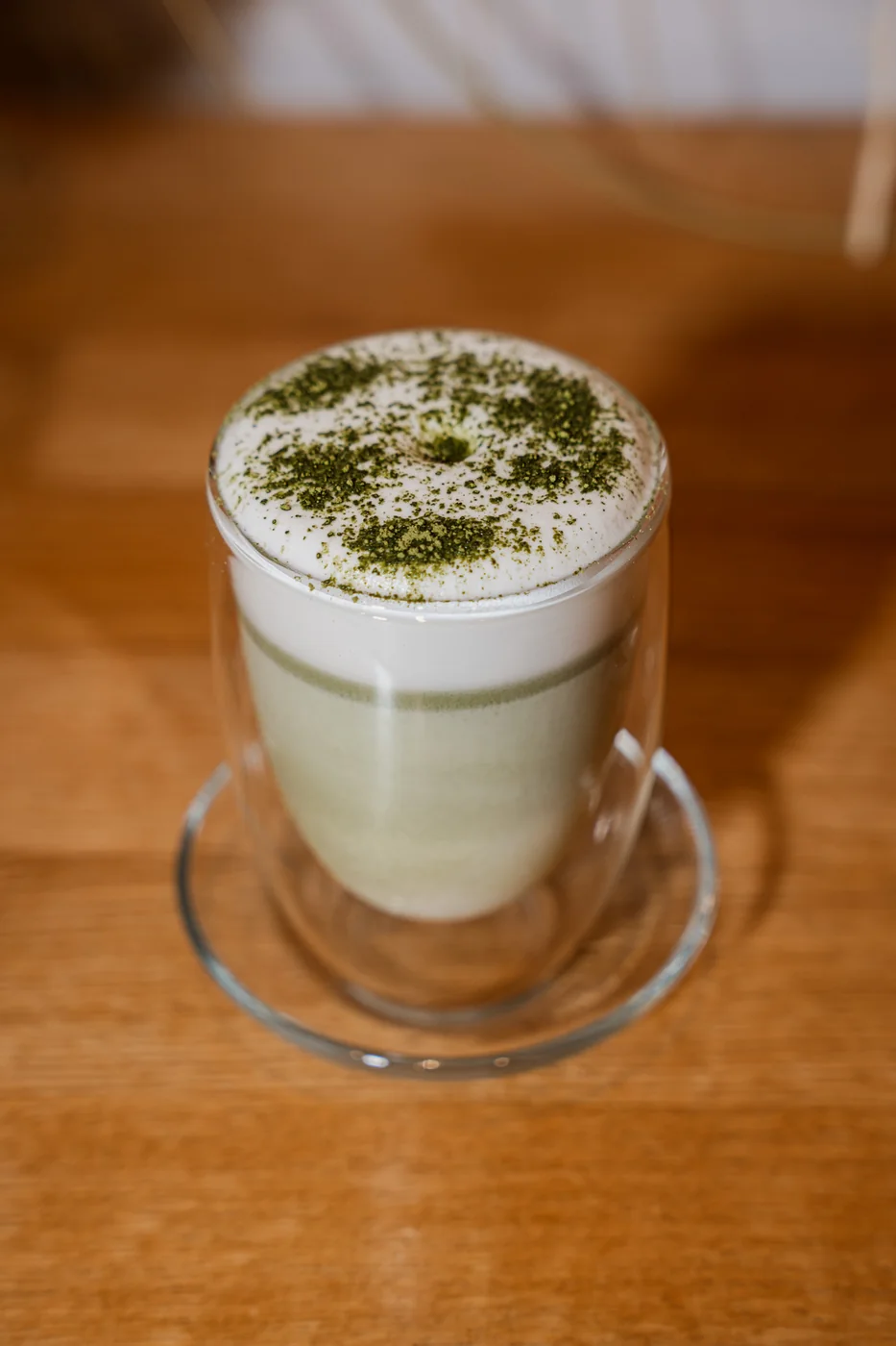 Matcha latte az Insulában